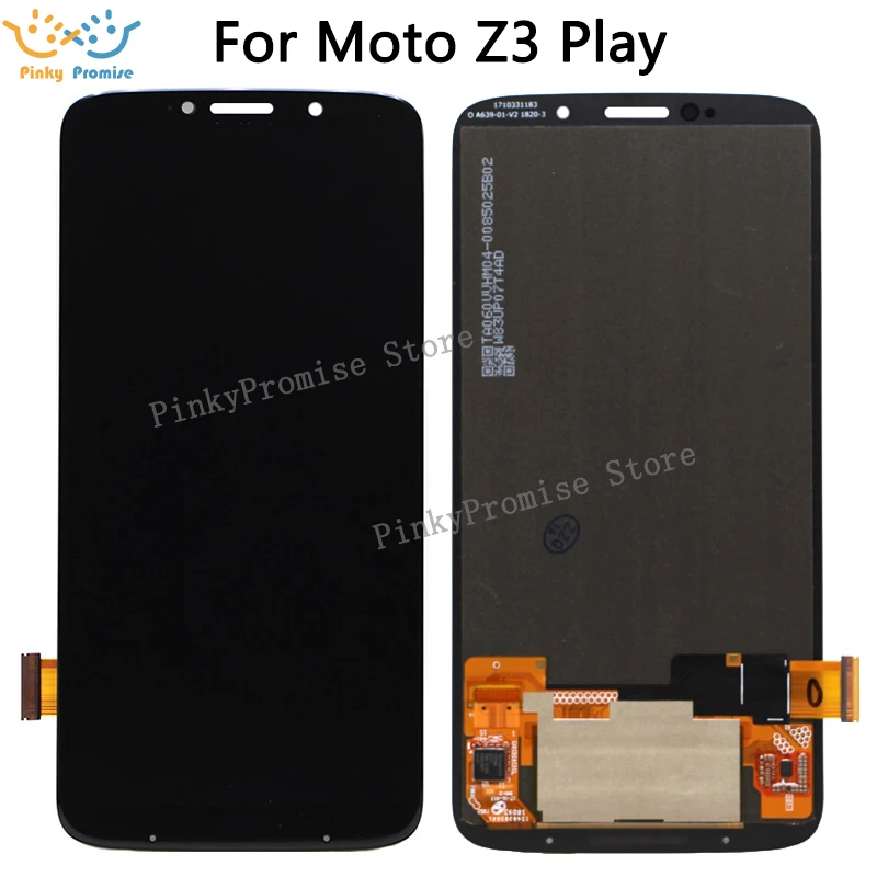 ЖК-дисплей для Motorola Moto Z3 Play сенсорный экран дигитайзер в сборе замена xtзакладки с
