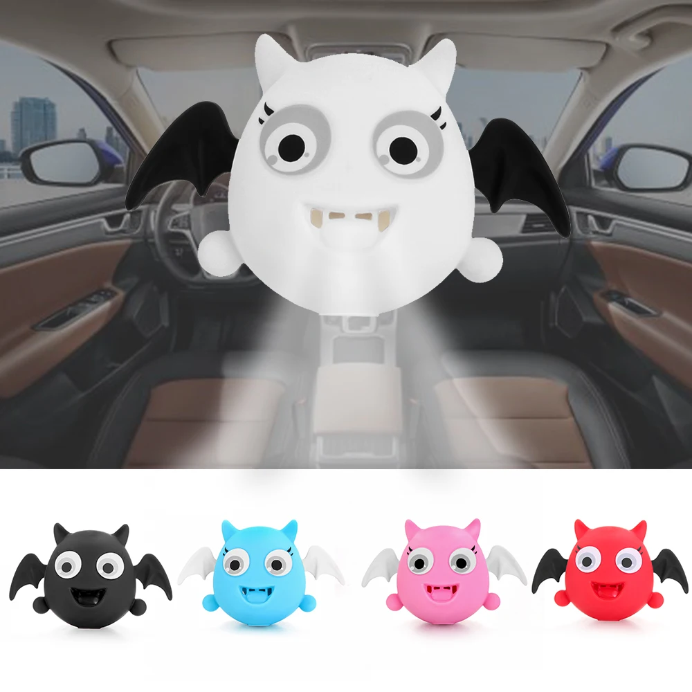 

Car Outlet Perfume Cute Devil Automobiles Air Freshener Car Ornament Solid Fragrance Air Conditioner Outlet Clip Auto Decor