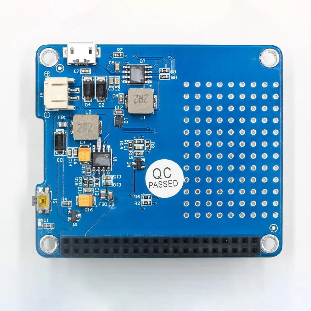 1 шт. UPS плата для шляпы + 1500 мАч литиевая батарея Raspberry Pi 3 Model B / 2B A модуля Прямая