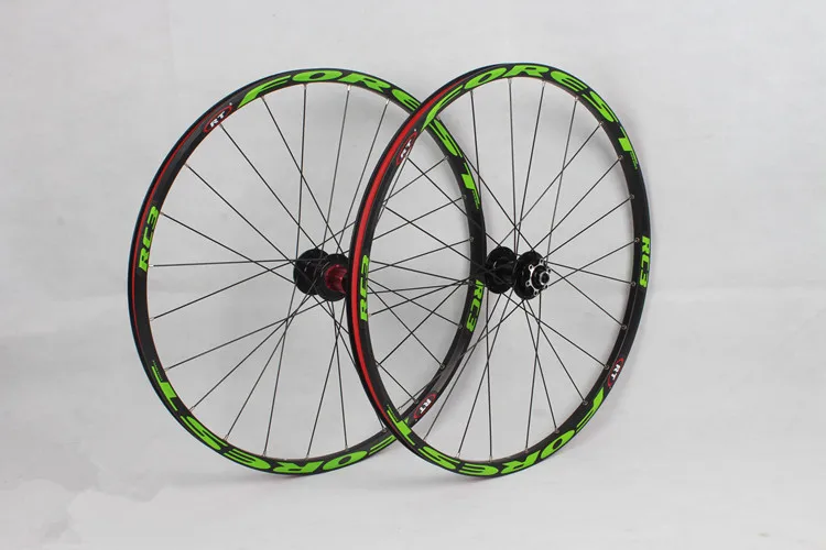 Cheap RT RC3 Mountain Bike Bicycle front 2 rear 4 sealed bearing aluminum alloy rim multicolor wheels 5