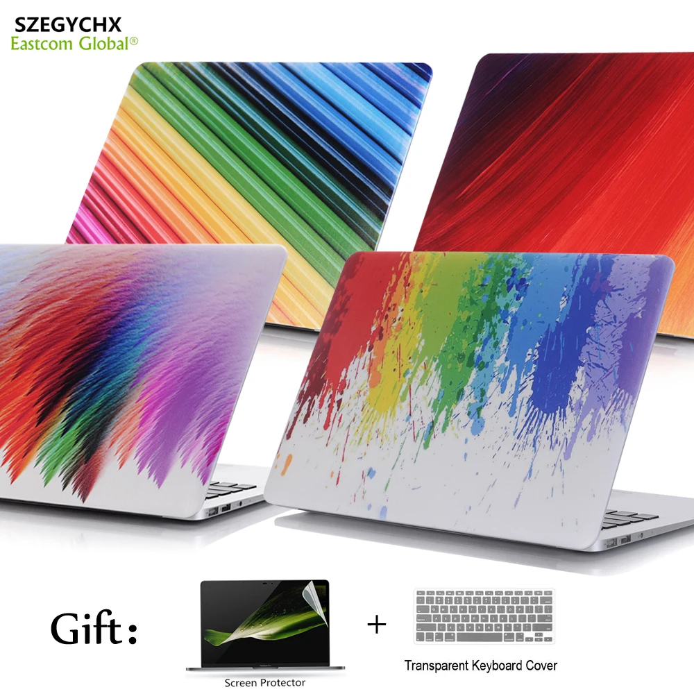 with Keypad Cover PVC Hard Replace Shell Case Protector for MacBook Air Pro Retina 11 12 13.3 15 for Mac Book Pro 13 A1708 A1278-006D-Retina 12 A1534