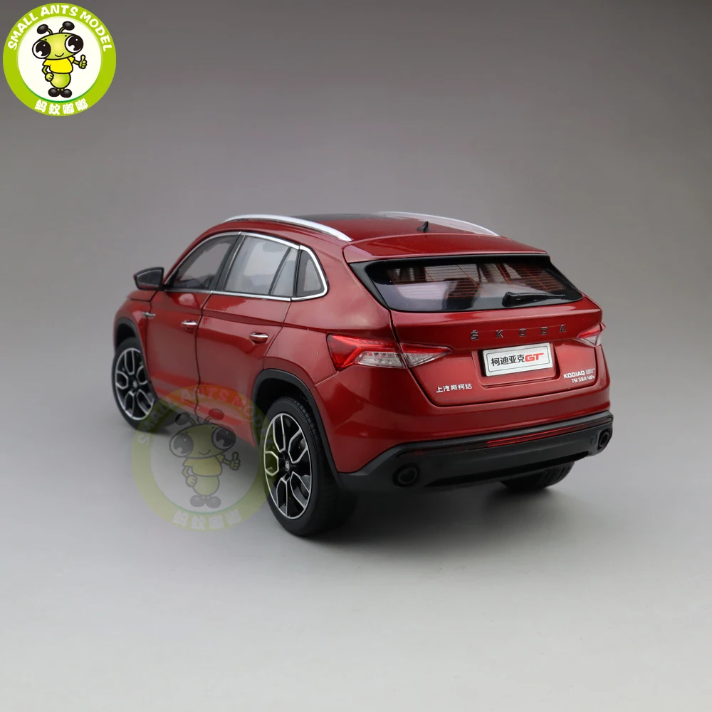 1/18 Skoda KODIAQ GT SUV литая модель металлическая модель автомобиля SUV подарок коллекция хобби красный