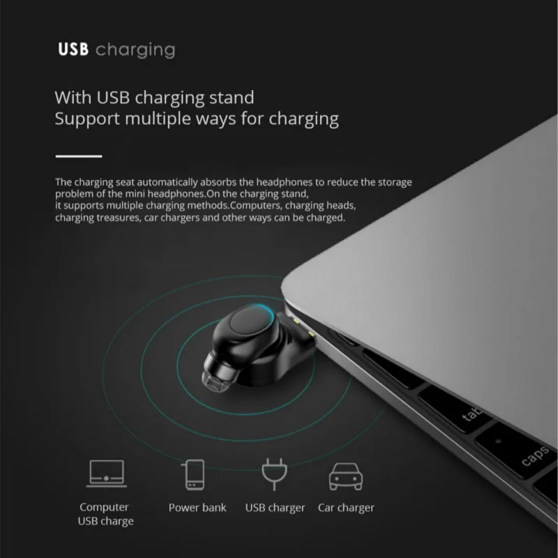 Новые X11 Мини Bluetooth наушники Handfree V4.1 Bluetooth гарнитура Беспроводные наушники для Xiaomi шумоподавление наушники