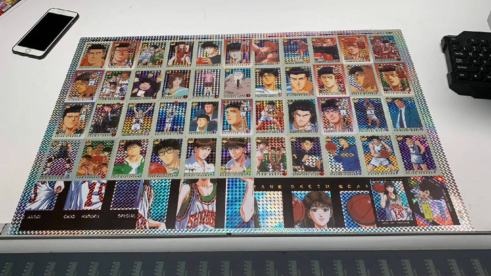 

42pcs/set Slam Dunk Fourth Bullet Fight Childhood Memories Toys Hobbies Hobby Collectibles Game Collection Anime Cards