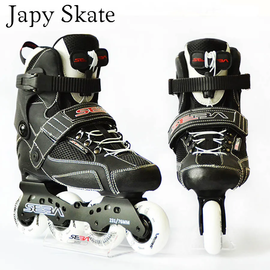 Japy Skate оригинальные SEBA профессиональные Взрослые роликовые коньки обувь для катания на коньках скольжение слалом