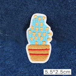 13 10 шт. мультяшная Ткань стикер для DIY украшения одежды Mend аксессуары для шитья животный мир, растение нашивка с вышивкой для одежды A0031C - Цвет: 13