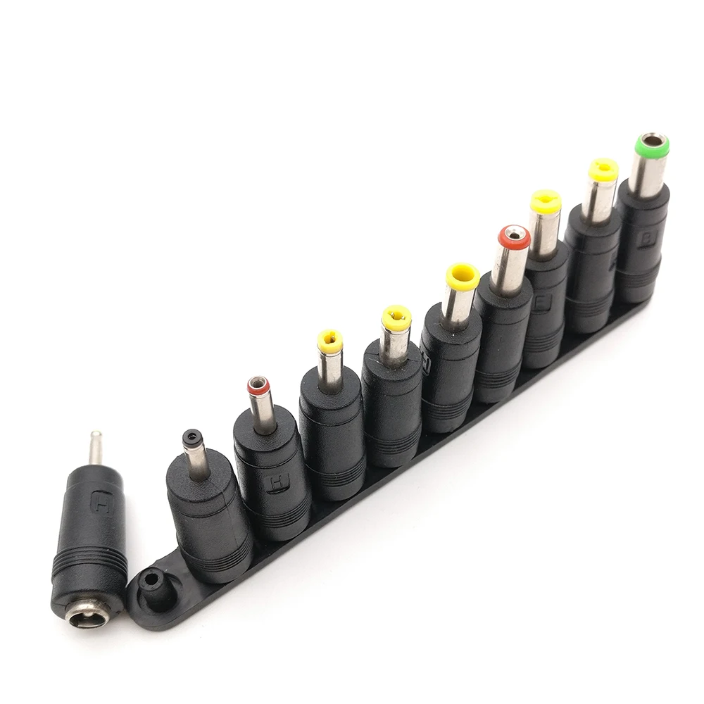 

Wholesale High-quality DC Power Jack 5.5 x 2.1mm Female To 6.0 4.8 4.0 3.5 3.0 2.5 1.7 1.1 0.7Male Plug 10pcs/lot