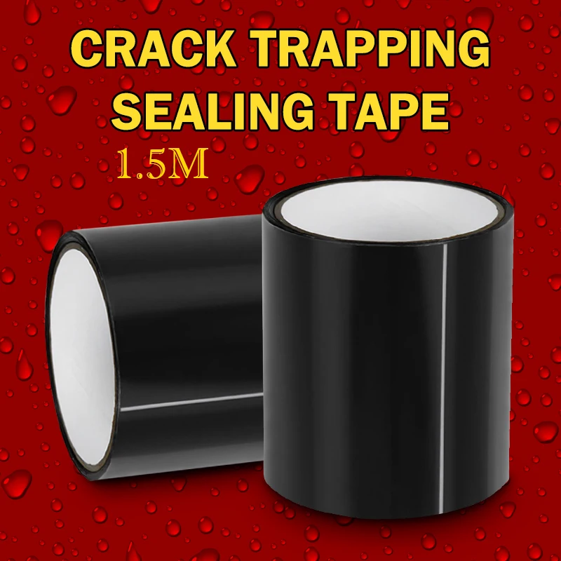 

150x10cm Super Strong Fiber Waterproof Tape Stop Leaks Seal Repair Tape Performance Self Fix Tape Self-Adhesive Tape