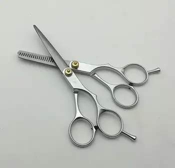 

2 X Professional Barber Hair Cutting Thinning Scissors Shears Hairdressing 1 Set professional hair scissors jk17