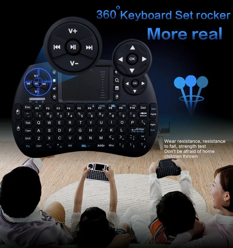 Wireless Keyboard With Backlight 