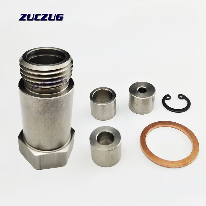 

Oxygen Sensor Lambda O2 M18 x1.5 Extension Extender Spacer Exhaust Restrictor Fitting+Adjustable Gas Flow Inserts Cel Fix Bung