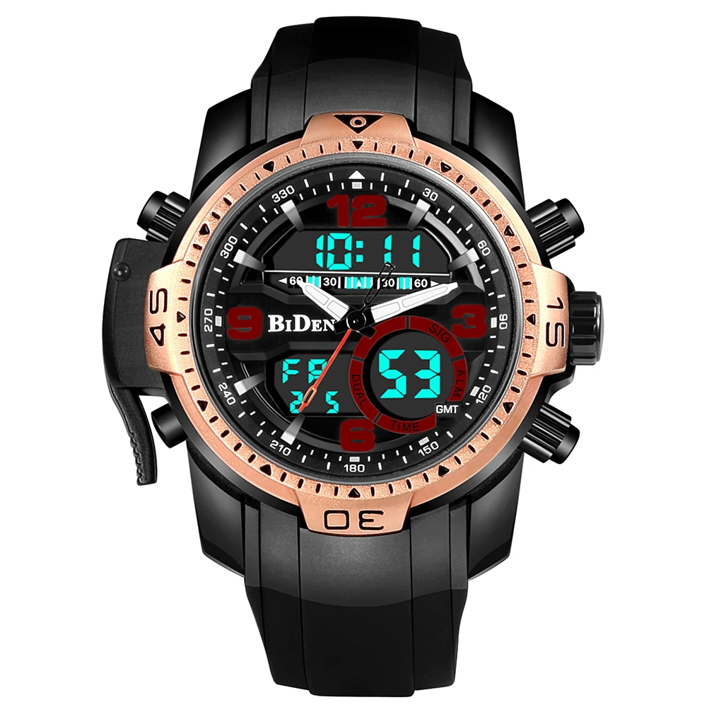 

Men's Sport Digital Watches Big Face Military Outdoor Watch Waterproof Alarm LED Backlight Fashion Leisure Watches for Men