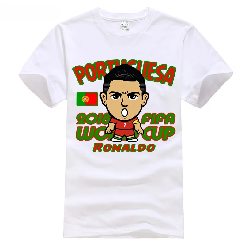 Летняя Повседневная Мужская футболка хорошее качество ronaldo NO.7 Мадрид городской