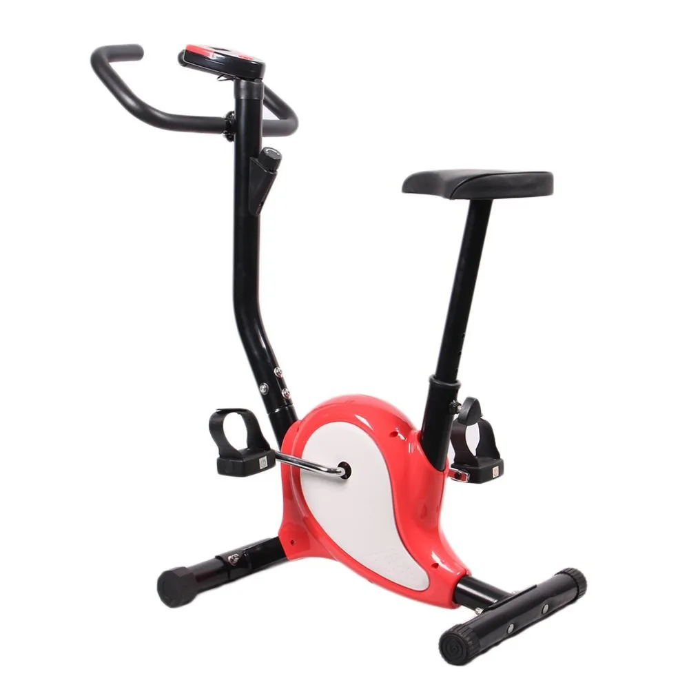 

Home Bike Gym Bike Exercise Fitness Cycle Aerobic Workout Machine Rose Red Training Arm and Leg Exercise Body Fitness Equipments