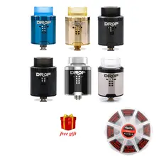 Regalo libre! Digiflavor Gota RDA con BF squonk 510 pin tanque cigarrillo electrónico mod pk rda ajuste incomparable para voopoo arrastre