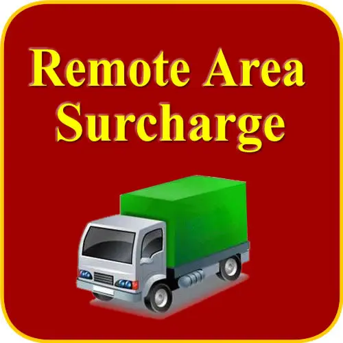 Remote Area Delivery Additional Shipping Cost for Express Companies Such As DHL Fedex