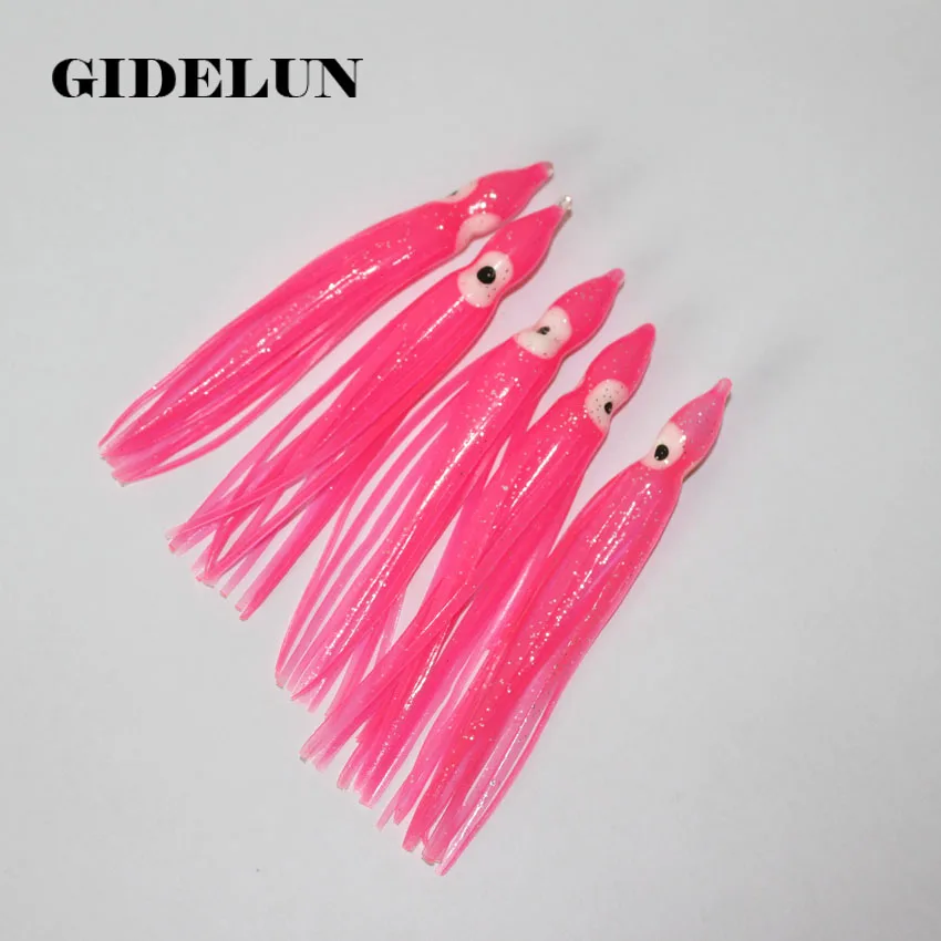 10pcs/lot octopus fishing lure 10cm/2.9g swimbait soft bait wholesale