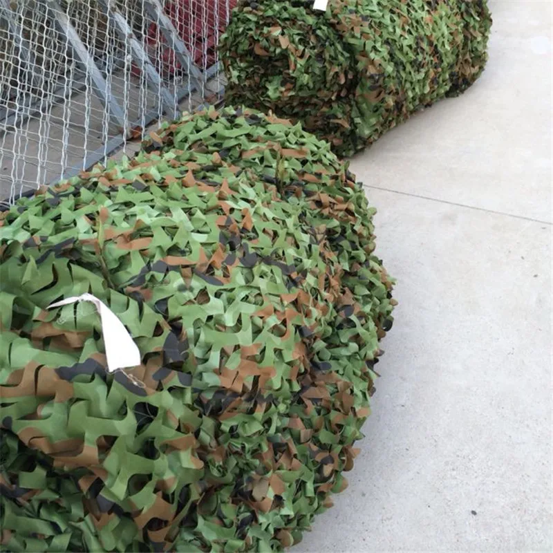 

Outdoor Hunting blind camouflage netting fabric Hunting Tent Woodlands Camouflage net Camping Military jungle car drop netting