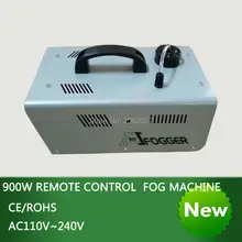 High quality 900W remote control fog machine pump disco DJ radio-controlled smoke machine stage Lampblack machine for party