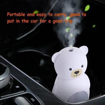 

Creative gift Air Humidifier Magic Cow Style Essential Oil Aroma Diffuser with 7 Changing Led Night Light For Office Car Home