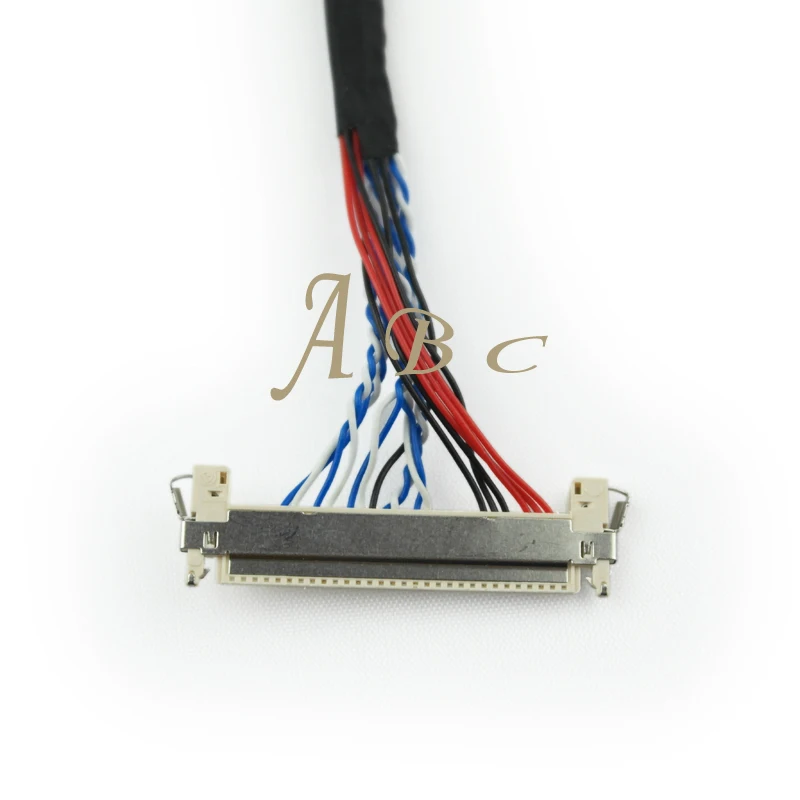 Оптовые поставки 10 шт. 400 мм LVDS кабель FIX 30P S8 30 контактов 8 бит 1ch для Samsung 1366x768 LED ЖК