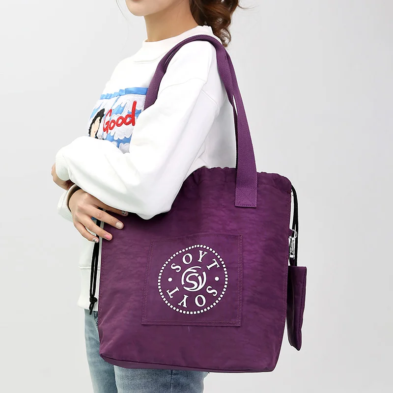 Niñas cordón Bolsas con monedero gran capacidad Bolsas nylon mujer Bolsos  de hombro para las señoras bolsa feminina|bags with|bags for ladiesshoulder  bags - AliExpress