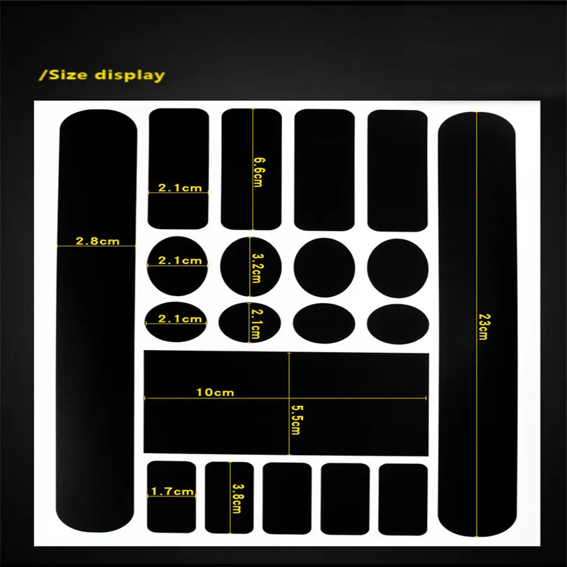 Bicycle Stickers MTB Bike Chainstay & Frame Scratch Protector Bicycle Chain Anti-Scratch Protective Sticker Paster #3f26 (11)