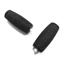 Новейший 2 шт пескоструйная Замена роликовых головок электрическая пилка для ног удаления омертвевшей кожи мозолей шлифованная бархатная гладкая педикюрная машина