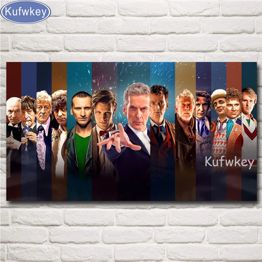 3D поделки квадратный алмаз Вышивка Доктор Кто телесериала вышивки крестом смолы полный алмазов картина 5D Большие размеры Home Decor