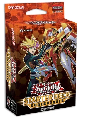 

[ESTARTEK] KONAMI Yugioh Card English Edition ST18 YS18 Codebreaker Starter Deck Yu-Gi-Oh Trading Card Game