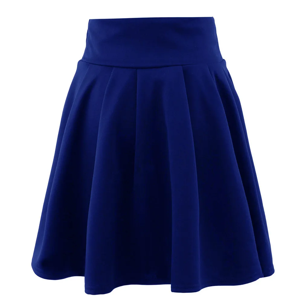 CHAMSGEND женские вечерние мини-юбки для коктейлей, женская летняя юбка для скейтера, дополнительный цвет S/M/L/XL/XXL - Цвет: B