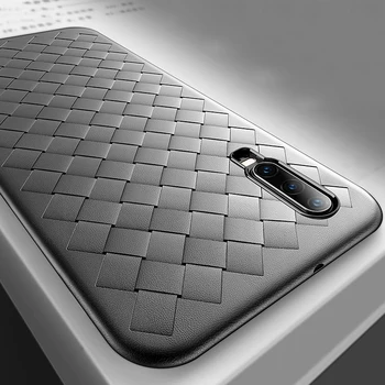 

Fashion Cover For Huawei P30 Pro Original MSVII Case For Huawei P30 P20 Pro Leather Texture Soft TPU Case Back Cover Case P30Pro