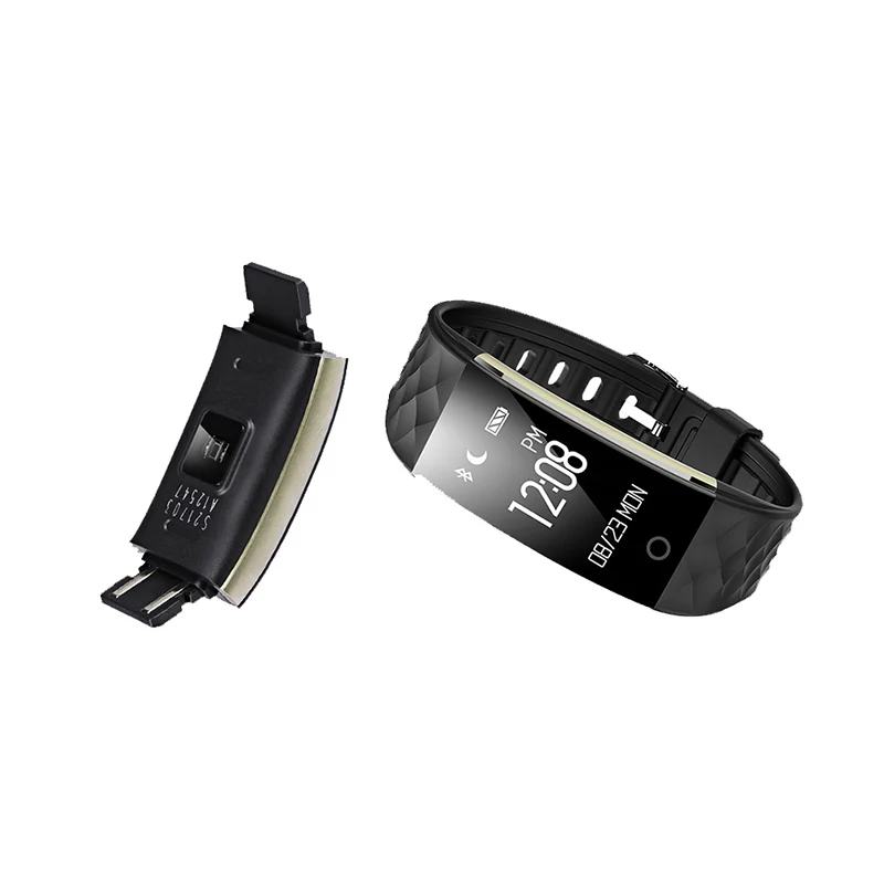 S2 Bluetooth Смарт Браслет Шагомер трекер сна монитор сердечного ритма IP67 Smartband