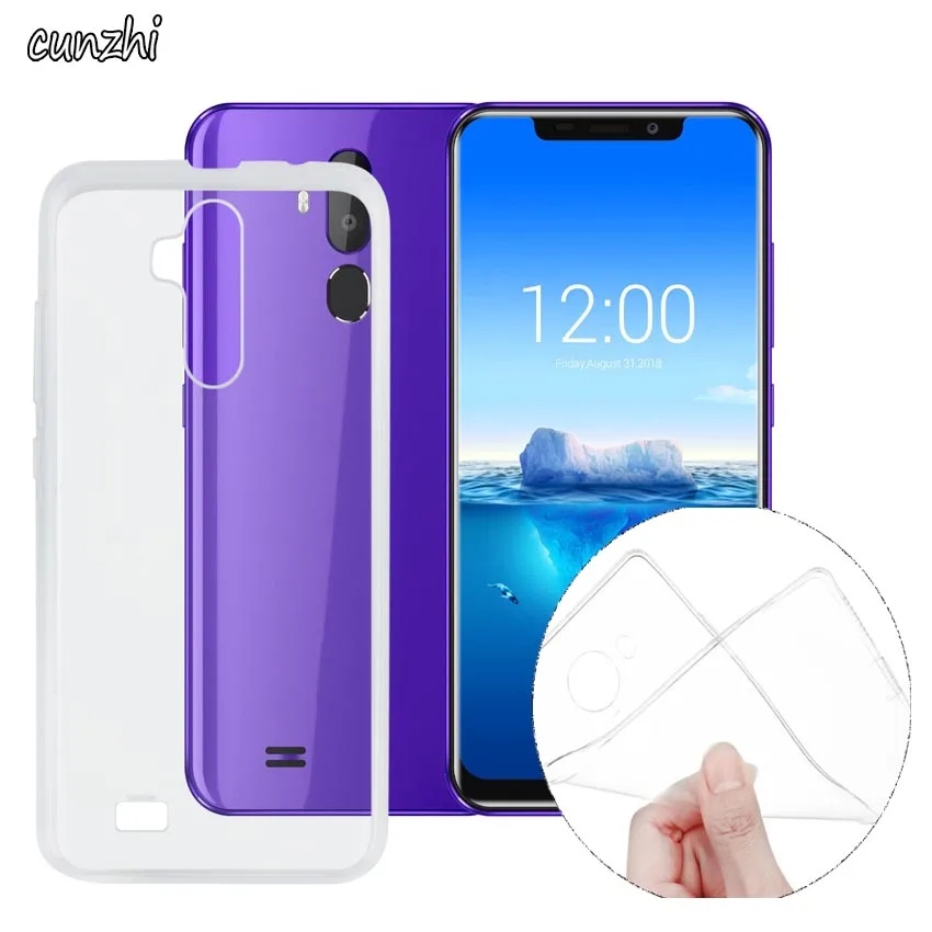 

For Oukitel C12 Pro Silicon Case 6.18" Ultra Thin Soft TPU Mobile Phone Back Case Cover For Oukitel C12 Pro