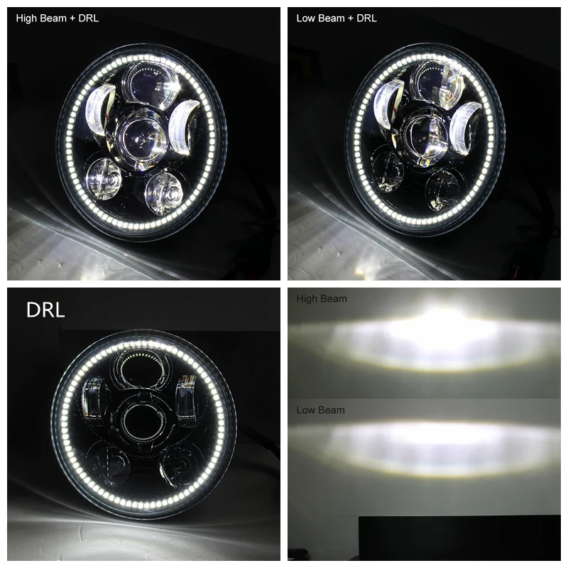 Harley 5.75 Led Headlight (1)