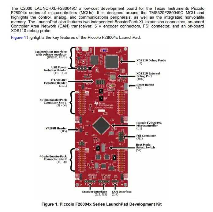 LAUNCHXL-F280049C INFO