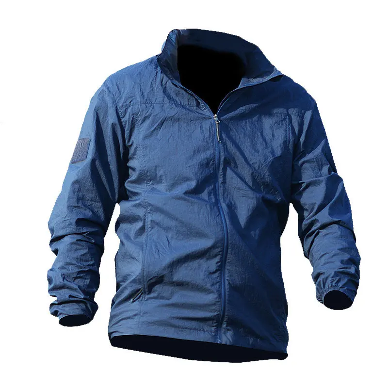 2020 Summer Thin Hooded Windbreaker Fast Dry Sun Uv Protection Jacket