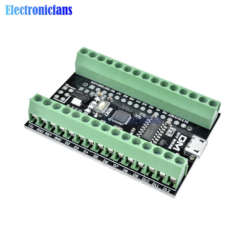 CH340G CH340 Nano V3.0 3 0 ATMEGA328P терминальный модуль Плата расширения микроконтроллер Micro USB