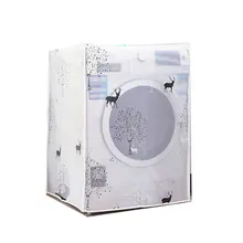 Прозрачный водонепроницаемый чехол для стиральной машины солнцезащитный крем домашний автоматический ролик крыльчатки пылезащитный чехол для машины аксессуары