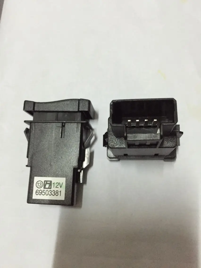 

Original new 100% rear window defrosting heating defrosting self-locking lamp switch JK128H 12V