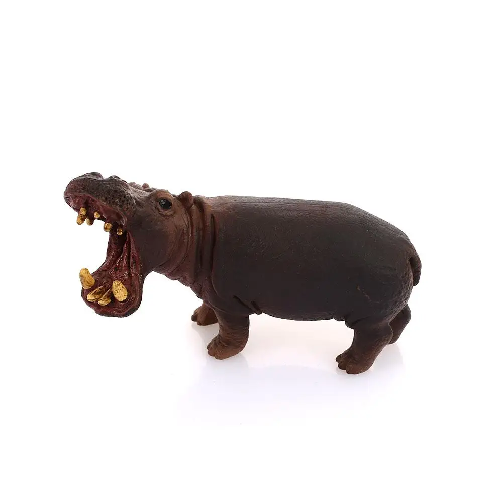 Dark Hippo Animal Model Wild Animal Model Collection Entertainment ...