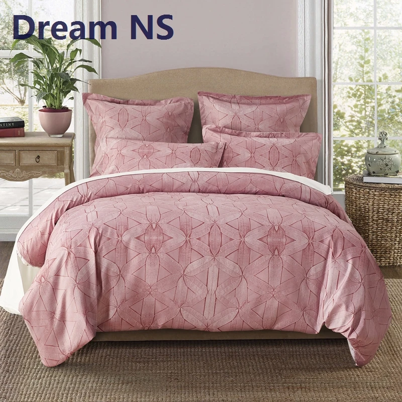 Dream NS Romantic Bedding Set Euro Double Bed 200*200 Duvet Cover Roupa