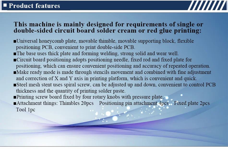 plastic welder stapler High Precise Screen Printing Table,Screen Table Working For The Effective Area 250*400mm,SMT Screen Printer,PCB Printer Machine inverter welder