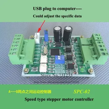 

Stepper Motor Controller Board SPC-02 Single axis Servo Control Computer Tune Setting Data