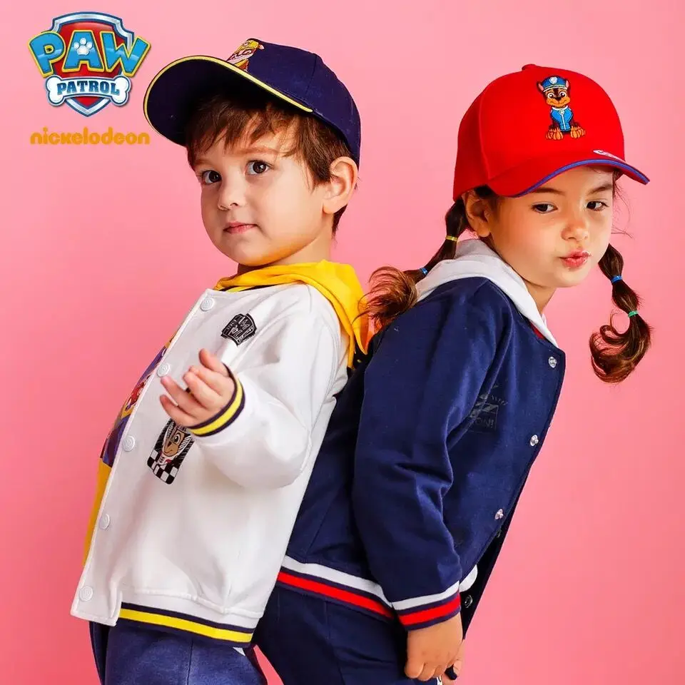 

Genuine Paw Patrol Lovely Children Cartoon puppy patrol Baseball Caps Baby Girls Embroidered Adjustable hats Kids Birthday toy