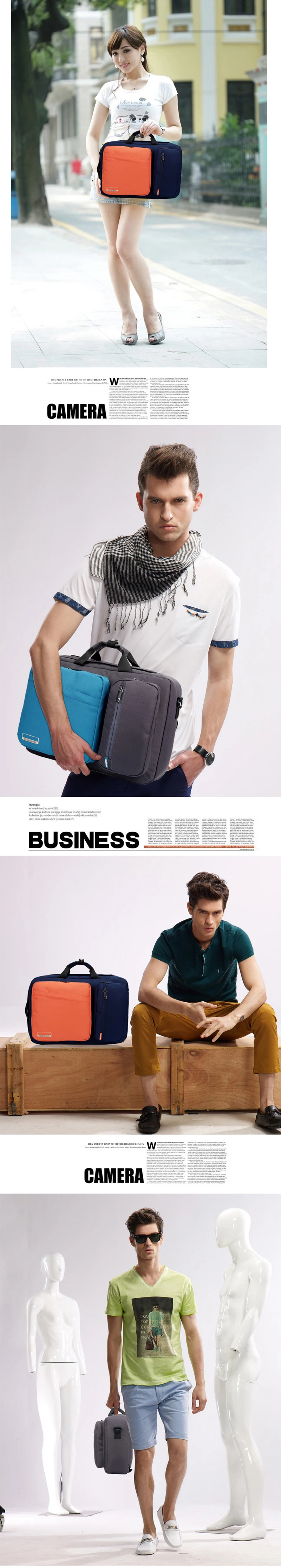 17 дюймов Многофункциональный рюкзак для ноутбука портфель сумка через плечо Сумка Бизнес Путешествия Школьные рюкзаки для Macbook Pro 15,6 дюймов