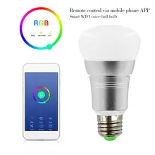 Смарт-приложение wifi лампа Смарт-приложение мобильный телефон дистанционное управление wifi лампа Q