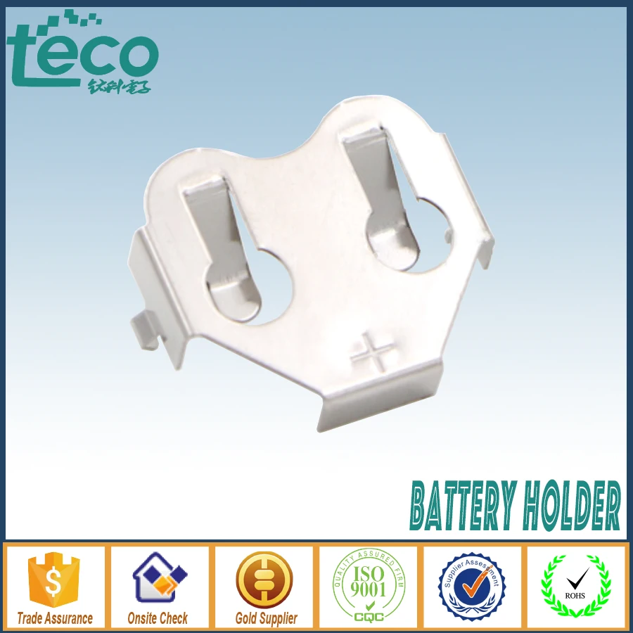 

10Pcs/lot CR1632 Battery Button Cell Holder Socket Case TBH-CR1632-M02