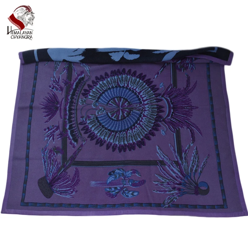 

Nepalese Pure Cashmere Printed Cashmere Blanket Soft & Warm Double Face Design Fashionable Factory Price Free Shipping