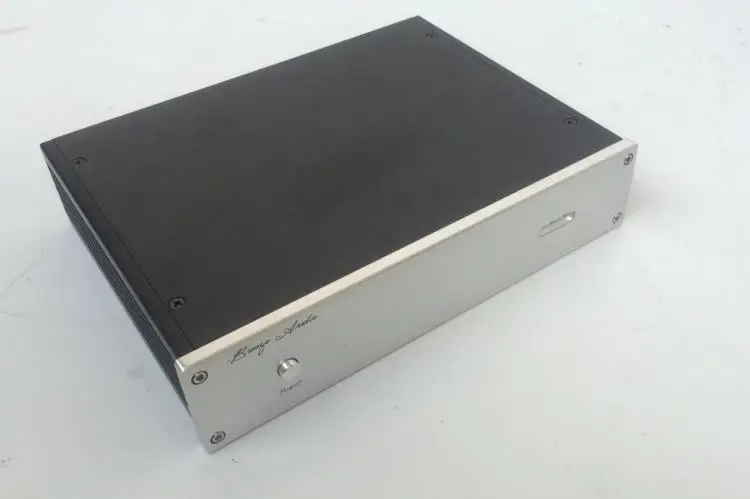 2806 black Aluminum Preamplifier enclosure/DAC case/amplifier chassis AMP BOX-sn 